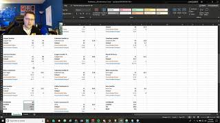 Microfactories spreadsheets