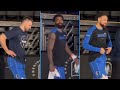 Luka Doncic, Kyrie Irving & Klay Thompson Head To The Locker Room After A 110-102 Win vs. Utah Jazz!