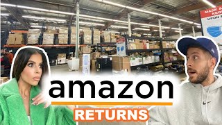we went to a AMAZON RETURNS store!!!