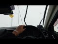 猛吹雪の運転映像！！ 北海道の車窓から ドライバー目線 gopro マツダ cx 5