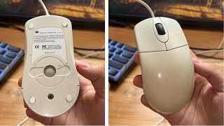 Comprei um Mouse Antigo de 20 anos com Bolinha para Jogar FPS