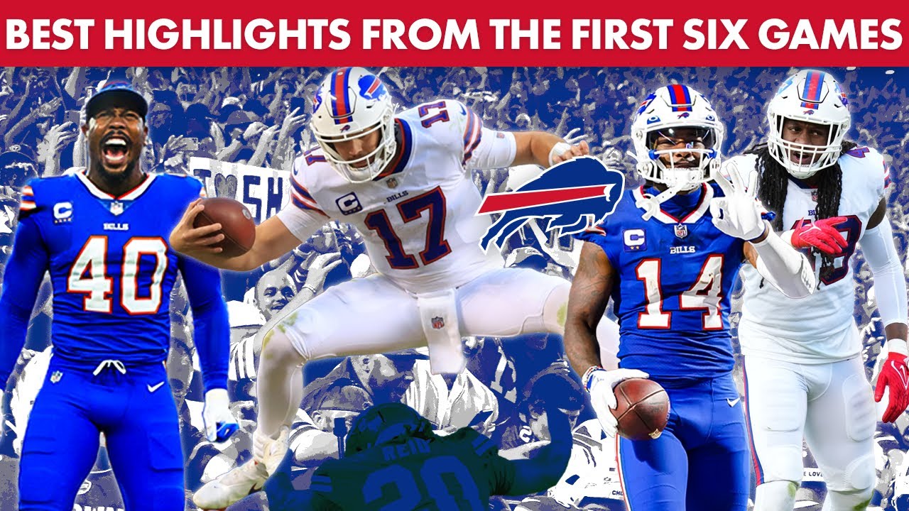 Top Buffalo Bills Highlights From The First Six Games | Buffalo Bills ...