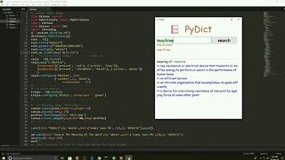 Python Tkinter Dictionary||How to make Dictionary using tkinter||Get the Source code