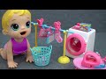 156 minutes satisfying with unboxing princess villa toy doll playset review tin asmr tin