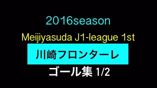 【2016J1-1st 川崎ゴール集】1/2 明治安田生命J1リーグ1stステージ 川崎フロンターレ 得点シーン集 (実況つき