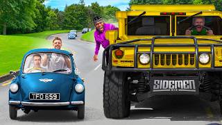 SIDEMEN ROAD TRIP: WORLD’S SMALLEST VS BIGGEST CAR