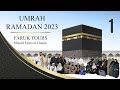 UMRAH Ramadan 2023 PART 1 MEDINA Faruk Tours || Esma ul Husna Mülheim GERMANY