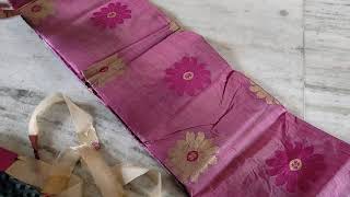 Tant tassar Gorod silk Saree #CustomerReview