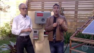 Energia Solar - Programa É de Casa da Globo