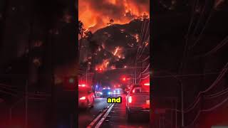 When Fire Turns Day Into Night A Tragedy in LA#wildfire #shorts