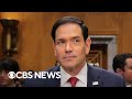 Rubio testifies about the reasons why Trump started Iran war