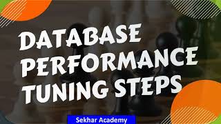 SQL Performance Tuning Introduction Part 1