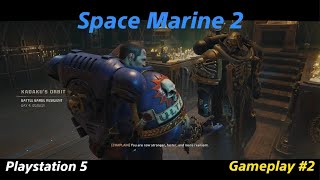 Warhammer 40000: Space Marine 2 | Raw un-edited Playstation 5 gameplay |