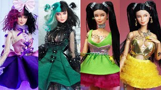 Stunning Makeover Transformation of Barbie 😱 DIY Doll Hair Tutorial ❤️ Gorgeous Barbie Doll Dresses