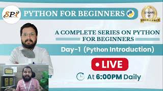 Python for Beginners | Day - 1 | Softpro India