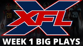 XFL 2020 Week 1 Highlights