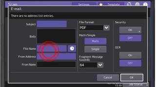 Toshiba T41020 Scan to e Mail