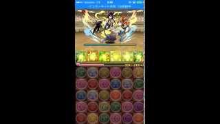 パズドラ【チャレンジダンジョン2（第2回）】Lv.6　光イシスPT　ノーコン