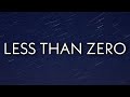 The Weeknd - Less Than Zero (Lyrics)