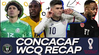 USMNT rollercoaster ride CONTINUES | Canada TOP of the Table | Mexico in Trouble | CONCACAF Recap