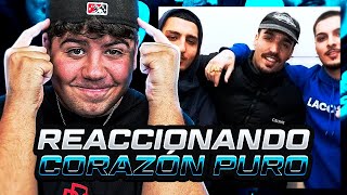 MI REACCIÓN a CORAZÓN PURO 💙 Rvfv, Rels B, Morad