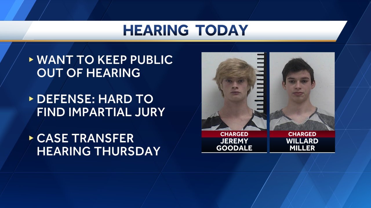 LIVE: Court Hearing To Determine If Public Can View Trial Of Teens ...