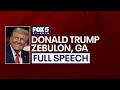 LIVE: Trump hosts faith-based townhall in Zebulon, Ga.