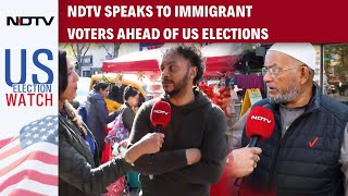 US Elections 2024 | NDTV Speaks To Immigrant Voters Ahead Of US Elections