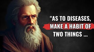 Unlocking the Power of Hippocrates' Words Top 20 quotes From the Father of Medicine Part- 2