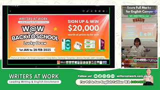 Teaching P5 Ai Tong School English EOY 2024 | WRITERS AT WORK | Top English Tuition Singapore