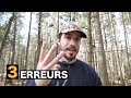 3 ERREURS! (Chasse au Chevreuil)