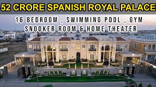 Watch 4 Kanal Furnished Marvelous Spanish Royal Palace Design By Pakistan No 1 Architect | House