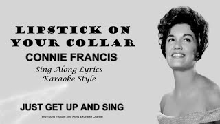 Connie Francis Lipstick On Your Collar Sing Along Lyrics