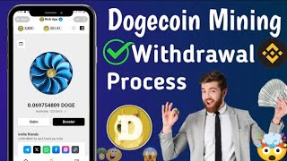 Doge Coin Withdrawal 🪙|Rich app Real or Fake |How to withdrawal doge tokens|#dogecoin#doge#taptoearn