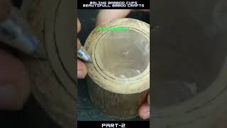 maling bamboo cups beautifull bmboo crafts 2