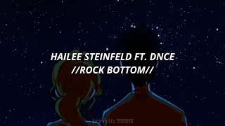 Hailee Steinfeld - Rock Bottom ft. DNCE (Subtitulada al español)
