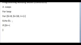 Part 27: Learning Programming (PHP Web Development) with Sammy Hegab - For Loop