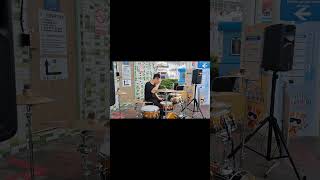 ［街頭演出］#bonjovi #itsmylife #shorts #街頭藝人 #drumcover #drums #drummer #cover #music