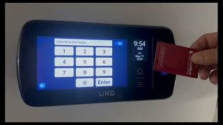 How to Use a Kronos Clock to Submit Requests