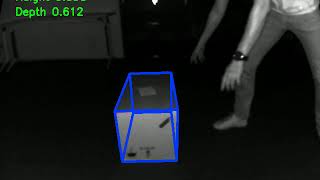 Box 3D dimension measurement demo using ADI ToF camera