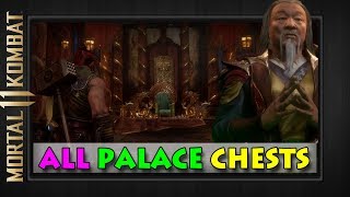 SHANG TSUNG PALACE CHESTS | Mortal Kombat 11 | Opening Krypt Character Gear & Intro Chest