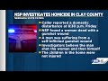 nsp investigates homicide in clay county