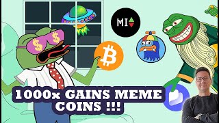 Best Meme Coins To Buy Now for 1000X Gains!! DONT MISS OUT ON THIS!!