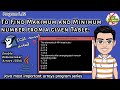 Java program to arrange each element of rows in ascending orders in Array|DDA Java Program|Java prgm