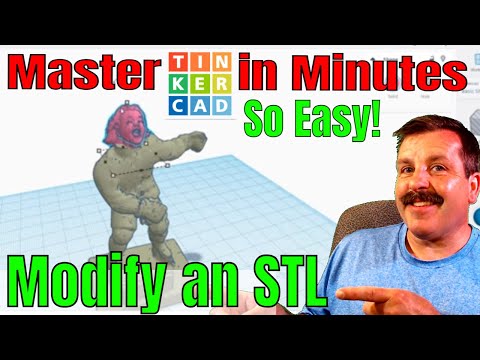 Modify an STL using Tinkercad! Fantastic, Free, & FAST! What will you make?