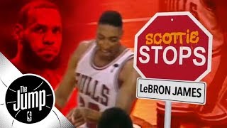 Scottie Pippen explains how to stop LeBron James | The Jump | ESPN