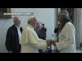 Pope meets with indigenous leaders to discuss rights of their communities