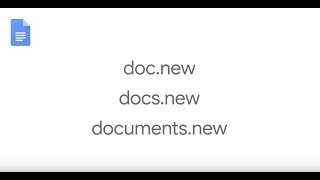 Open a new Google Doc