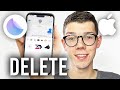 How To Delete Sticker On iPhone - Full Guide