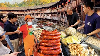 HIDDEN China Food Tour: SECRET Flavors, History & Hakka Tulou in Fujian!【Alin Food Walk】